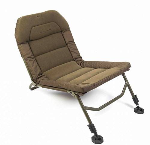Abode Carp Fishing Camping Folding Easy-Arm Long Leg Recliner Sport Chair